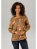 Aniston Bluse in Hellbraun