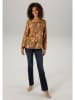 Aniston Blouse lichtbruin