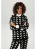 Aniston Sweatshirt zwart/wit