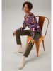 Aniston Bluza w kolorze fioletowo-oliwkowym