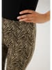 Aniston Broek lichtbruin/zwart