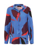 Aniston Bluse in Blau/ Rot