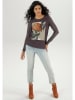 Aniston Longsleeve in Grau