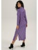 Aniston Jurk blauw/rood