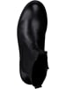 s.Oliver Leder-Boots in Schwarz
