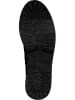 s.Oliver Leder-Boots in Schwarz