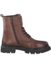 s.Oliver Leren boots bruin