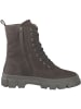 s.Oliver Leder-Boots in Anthrazit