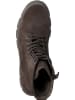 s.Oliver Leder-Boots in Anthrazit