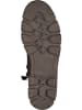 s.Oliver Leder-Boots in Anthrazit