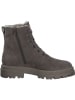s.Oliver Leder-Boots in Taupe