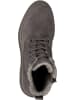s.Oliver Leder-Boots in Taupe