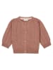 Noppies Cardigan "Frondes" in Dunkelrosa