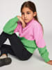 KIDS ONLY Trui "Bibba" groen/roze