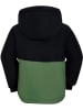 Peek U Functionele winterjas "Kiran" zwart/groen