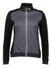 Ziener Trainingsvest "Nasika" zwart/grijs