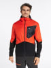 Ziener Hybridjacke "Nikolo" in Rot/ Schwarz