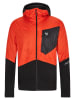 Ziener Hybride jas "Nikolo" rood/zwart