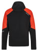 Ziener Hybridjacke "Nikolo" in Rot/ Schwarz