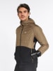 Ziener Hybridjacke "Nakos" in Hellbraun/ Schwarz
