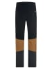 Ziener Functionele broek "Nelius" zwart/lichtbruin