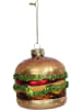 Kersten Kerstbal "Hamburger" goudkleurig - (H)10 cm