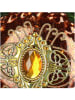 Kersten Christbaumkugel ''Stone'' in Orange - (H)11 cm