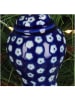 Kersten 4er-Set: Christbaumkugeln ''Jar'' in Blau - (H)8 cm