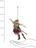 Kersten Kerstbal "Ballet" meerkleurig - (H)15 cm