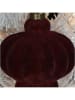 Kersten Kerstbal rood - (B)10 x (H)10 x (D)5 cm