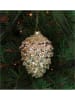 Kersten Kerstbal ''Pine Cone'' goudkleurig - (H)13 cm