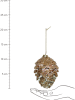 Kersten Kerstbal ''Pine Cone'' goudkleurig - (H)13 cm
