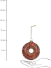Kersten Kerstbal ''Donut'' meerkleurig - (H)10 cm