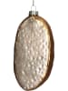 Kersten Kerstbal ''Bread Avocado'' wit/groen - (H)11 cm