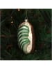 Kersten Kerstbal ''Bread Avocado'' wit/groen - (H)11 cm