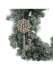 Kersten 4-delige set: decoratieve hangers ''Flower'' zilverkleurig - (L)26 x (B)10 cm