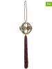 Kersten 4-delige set: decoratieve hangers roze - (H)23 x Ø 6 cm