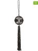 Kersten 4er-Set: Dekoanhänger in Schwarz - (H)23 x Ø 6 cm