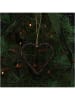 Kersten 4-delige set: decoratieve hangers ''Heart'' paars - (L)10 x (B)10 cm
