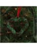 Kersten 4-delige set: decoratieve hangers ''Heart'' rood/groen - (L)12 x (B)12 cm