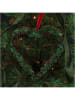 Kersten 4-delige set: decoratieve hangers ''Heart'' rood/groen - (L)16 x (B)16 cm