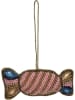 Kersten Decoratieve hanger ''Toffee'' lichtroze - (B)11 x (H)5 x (D)2 cm