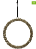 Kersten 2-delige set: decoratieve hangers ''Bells Wreath'' goudkleurig - Ø 20 cm