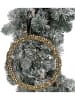 Kersten 2-delige set: decoratieve hangers ''Bells Wreath'' goudkleurig - Ø 20 cm