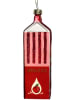 Kersten Kerstbal ''Apple Juice'' rood - (H)12,7 cm