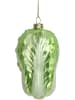 Kersten Bombka "Cabbage" w kolorze zielonym - wys. 10,8  cm