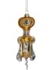 Kersten Bombka "Corkscrew" w kolorze złotym - wys. 14 cm