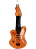 Kersten Bombki (2 szt.) "Retro Guitar" w kolorze pomarańczowym - wys. 14,9 cm