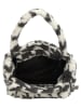 Beagles Schoudertas wit/zwart - (B)17 x (H)17 x (D)8 cm