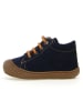Naturino Skórzane sneakersy "Cocoon" w kolorze granatowym